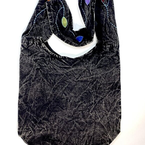 Elements of Nature Bohemian Hand-Stitched Hippie Hippy Shoulder Crossbody Monk H - Picture 2 of 9